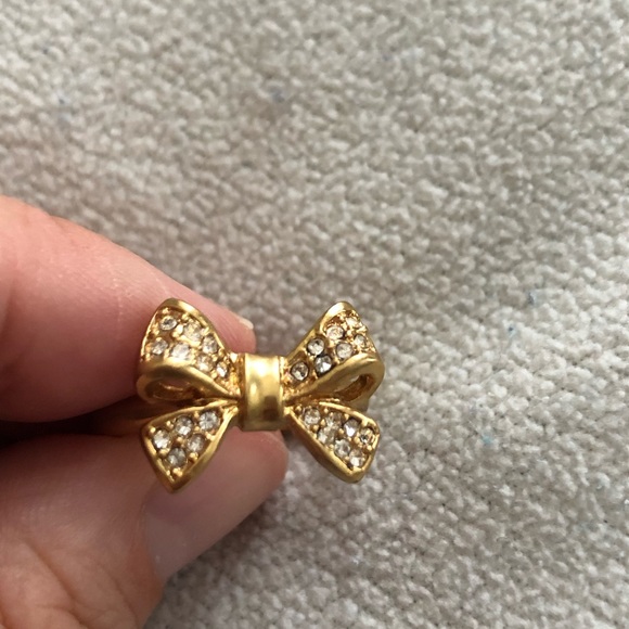 ▫️ Jcrew Pave Bow Ring ▫️ - Picture 5 of 5